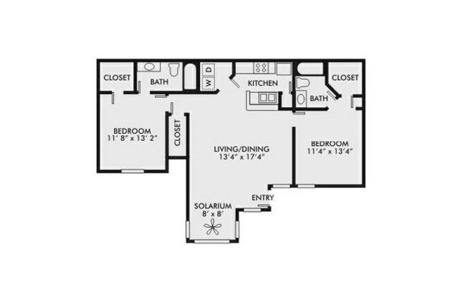 Caribbean Isle Apartments 172 Reviews Melbourne Fl Floor Plan Photo Of Caribbean Isle Apartments In Melbourne Fl
